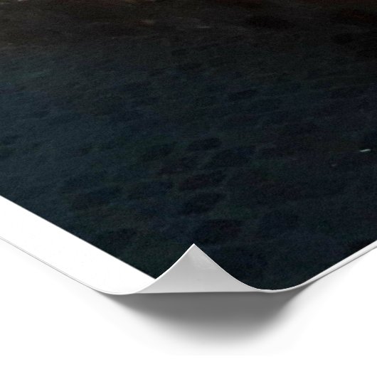 Esztergom Night Sky. Poster (Ecke)