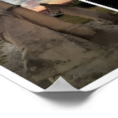 Esztergom Night Sky. Poster (Ecke)