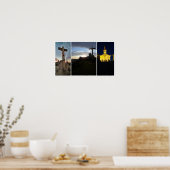 Esztergom Night Sky. Poster (Küche)