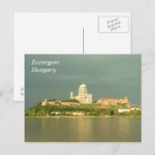 Esztergom Postkarte (Vorne/Hinten)