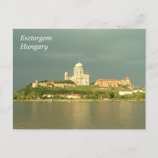 Esztergom Postkarte (Vorderseite)