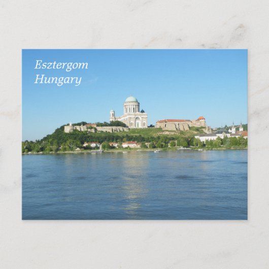 Esztergom Postkarte (Vorderseite)