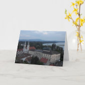 Esztergom Ungarn Geburtskarte Karte (Gelbe Blume)