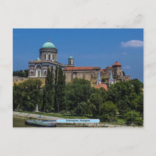 Esztergom, Ungarn Postkarte (Vorderseite)