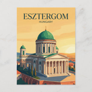 Esztergomer Basilika Ungarn Postkarte