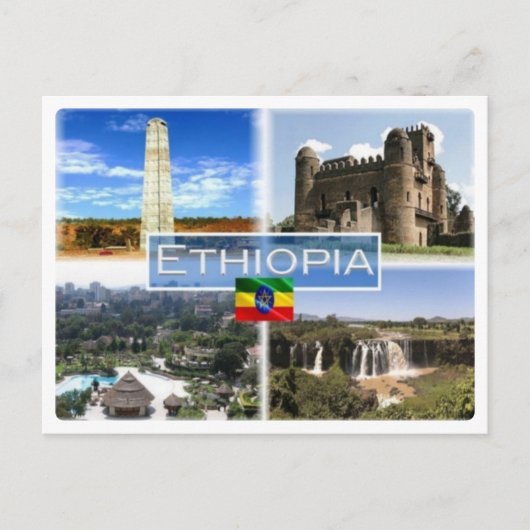 ET Äthiopien - Afrika - Postkarte (Vorderseite)