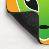 ET - auf Orange - Customized Mousepad (Ecke)