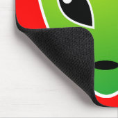 ET - auf Rot - Maßgeschneidert Mousepad (Ecke)