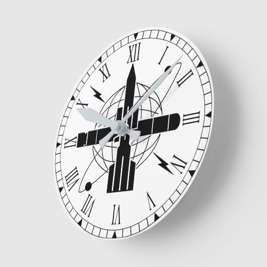 ET Branch-Abzeichen Runde Wanduhr (Winkel)