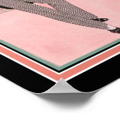 "Et Elegant Par" Kunstdekoration von 1920 Poster (Ecke)