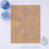 ET Ginseng Man Scrapbook Paper Bulk Pages Flyer (Einzeln)