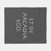 Et in Arcadia ego Fleecedecke (Vorderseite (Horizontal))