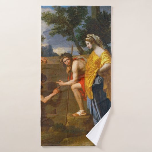 Et in Arcadia ego, Poussin Badehandtuch (Badehandtuch)