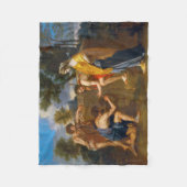 Et in Arcadia ego, Poussin Fleecedecke (Vorderseite)