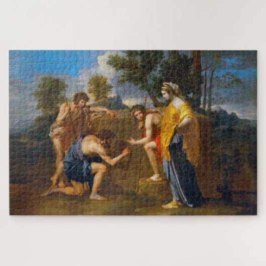 Et in Arcadia ego, Poussin Puzzle (Horizontal)