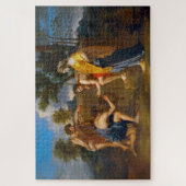 Et in Arcadia ego, Poussin Puzzle (Vertikal)