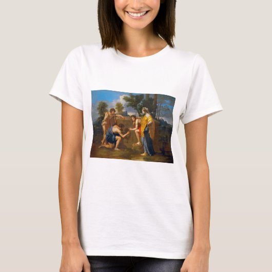 Et in Arcadia ego, Poussin T-Shirt (Vorderseite)