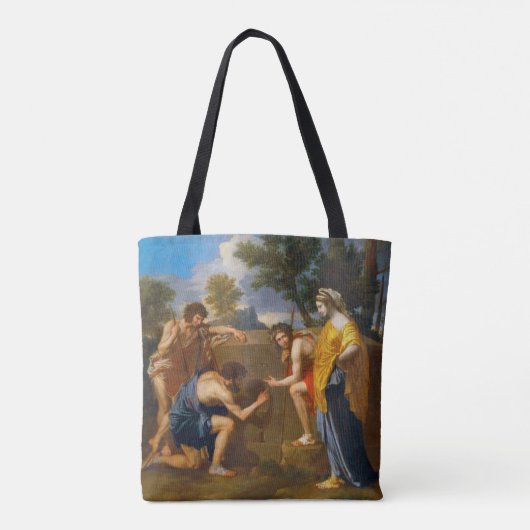 Et in Arcadia ego, Poussin Tasche (Rückseite)