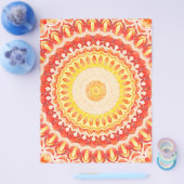 ET Kaleidoscope Scrapbook Paper Bulk Pages Flyer (Einzeln)