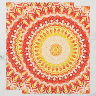 ET Kaleidoskop Scrapbook Papier 2-seitige Seite