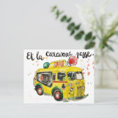 Et la caravane passe ! postkarte (Stehend Vorderseite)
