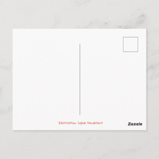 Et la caravane passe ! postkarte (Rückseite)