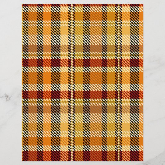 ET Plaid Scrapbookingpapier Massen Seiten (Vorne)