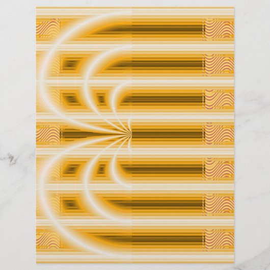 ET Retro-Kathedrale-Schrappbuch-Papier-Massen-Seit Flyer (Vorne)