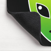 ET - Schwarz Mousepad (Ecke)