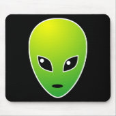ET - Schwarz Mousepad (Vorne)