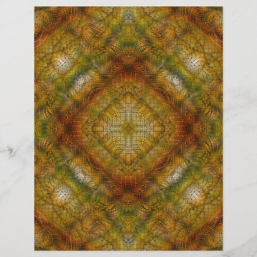 ET Serene Garden Scrapbook Papier Bulk Seiten (Vorne)