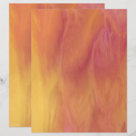 ET Sunset Scrapbook Papier 2-seitige Seite