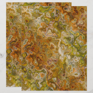 ET Swirly Marble Scrapbook Papier 2-seitige Seite