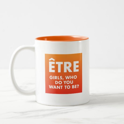 ÊT-Tasse Zweifarbige Tasse (Links)