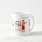 "Et Tu Brute?" Julius Caesar im Party Kaffeetasse (VorderseiteRechts)