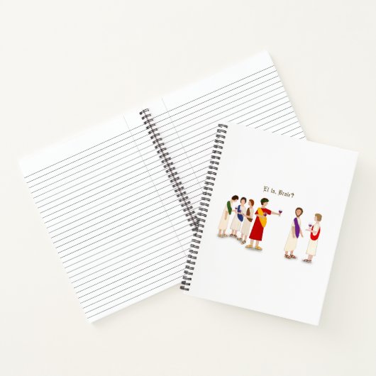 "Et Tu Brute?" Julius Caesar im Party Notizblock (Innenseite)