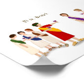 "Et Tu Brute?" Julius Caesar im Party Poster (Ecke)