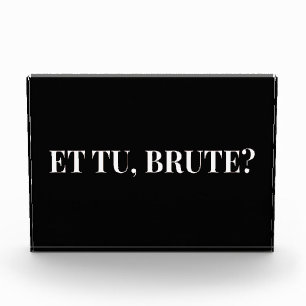 Et Tu, Brute? Julius Cäsar III Fotoblock