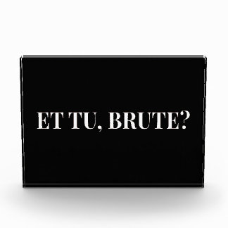 Et Tu, Brute? Julius Cäsar III Fotoblock