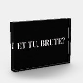 Et Tu, Brute? Julius Cäsar III Fotoblock (Links)