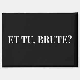 Et Tu, Brute? Julius Cäsar III Magnet