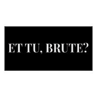 Et Tu, Brute? Julius Cäsar III