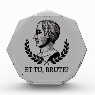 Et Tu, Brute? Shakespeares Julius Cäsar Zitat V Fotoblock