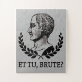 Et Tu, Brute? Shakespeares Julius Cäsar Zitat V Puzzle (Vertikal)