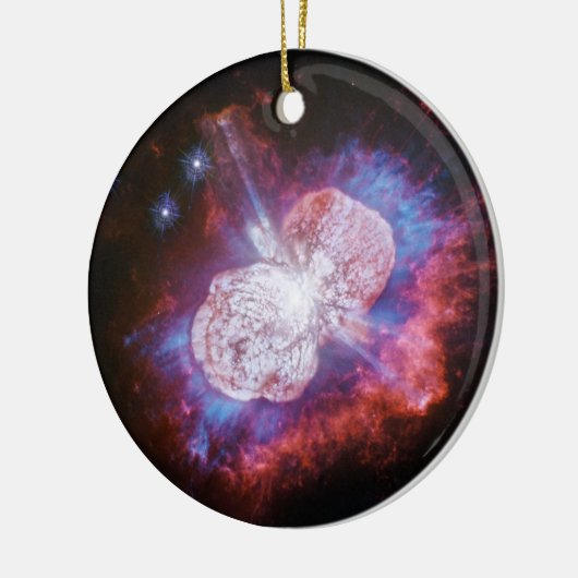 Eta Carinae Binary Star System Fireworks Keramik Ornament (Links)