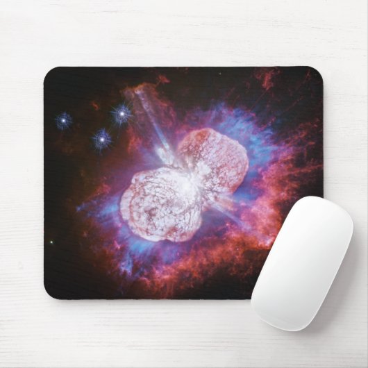Eta Carinae Binary Star System Fireworks Mousepad (Mit Mouse)