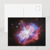 Eta Carinae Binary Star System Fireworks Postkarte (Vorne/Hinten)