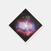 Eta Carinae Binary Star System Fireworks Serviette (Ecke)