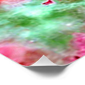 Eta Carinae Nebel Enhanced Rot Poster (Ecke)