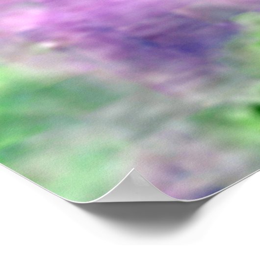 Eta Carinae Nebula Enhanced Green Value Poster (Ecke)